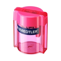 APONTADOR STAEDTLER DOUBLE HOLE TUB SHARPENER 513 006 BK SORTIDO 1 PEÇA