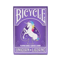 JUEGO DE MESA BICYCLE NAIPES UNICORN 2375 54 CARTAS