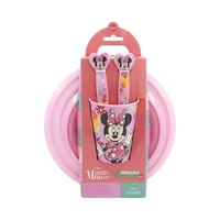 KIT DE CUBIERTOS STOR DISNEY HOME MINNIE MOUSE 74400 5 PIEZAS