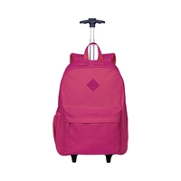 MOCHILA COM RODAS SESTINI ROLLING CRINKLE 075796-08 ROSA