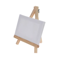 CABALLETE CON LIENZO ARTIST EASEL WITH CANVAS 004445