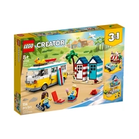 JUGUETE DE CONSTRUCCIÓN LEGO CREATOR BEACH CAMPER VAN 3 EN 1 31138 556 PIEZAS