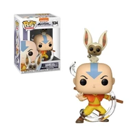 MUÑECO FUNKO POP AVATAR AANG WITH MOMO 534