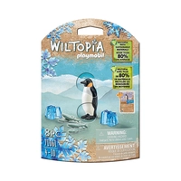 JUGUETE PLAYMOBIL WILTOPIA PINGÜINO EMPERADOR 71061 8 PIEZAS