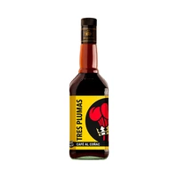 LICOR TRES PLUMAS CAFE AL COÑAC 750ML