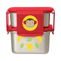 KIT DE ALMUERZO SKIP HOP ZOO MONKEY 252483