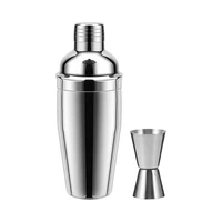 COCTELERA CON MEDIDOR LIFE HOME AG-3219 550ML PLATA