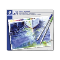 LÁPIS DE COR AQUARELÁVEL STAEDTLER KARAT AQUARELL 125 M24 24 UNIDADES