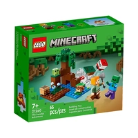 JUGUETE DE CONSTRUCCIÓN LEGO MINECRAFT THE SWAMP ADVENTURE 21240 65 PIEZAS