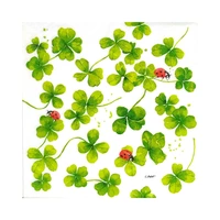 SERVILLETAS DE PAPEL PPD LUCK 1334004 33 X 33 CM 20 UNIDADES