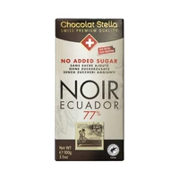 CHOCOLATE STELLA NO ADDED SUGAR NOIR 77% 100GR