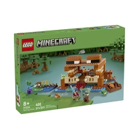 JUGUETE DE CONSTRUCCIÓN LEGO MINECRAFT THE FROG HOUSE 21256 400 PIEZAS