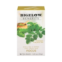 TÉ NEGRO BIGELOW BENEFITS MORINGA 18 BOLSITAS