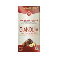 CHOCOLATE STELLA NO ADDED SUGAR GIANDUJA 100GR