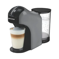 CAFETERA MULTICÁPSULA MEGA STAR CAF02G 900ML 1400W 220V GRIS - NEGRO