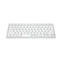 TECLADO MANHATTAN 180566 ULTRA SLIM WHITE