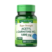 SUPLEMENTO NATURE'S TRUTH ACETYL L-CARNITINE HCL 1000MG 30 CÁPSULAS