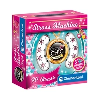 KIT DE JUEGO CLEMENTONI CRAZY CHIC FASHION 18728 STRASS MACHINE REFILL