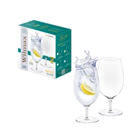 SET DE COPAS WILMAX P CERVEZA/AGUA JULIA VYSOTSKAYA 420ML 2 UNID. WL888109/2C