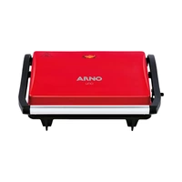 SANDWICHERA GRILL ARNO SW3315B1 COMPACT UNO 700W 220V ROJO - NEGRO