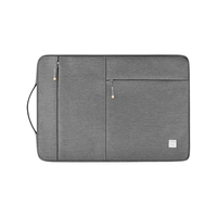 MALETIN PARA NOTEBOOK WIWU ALPHA SLIM SLEEVE 13.3" GRIS