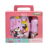 KIT LANCHEIRA + GARRAFA STOR DISNEY HOME MINNIE MOUSE 74473