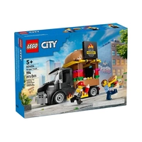 JUGUETE DE CONSTRUCCIÓN LEGO CITY BURGER TRUCK 60404 194 PIEZAS