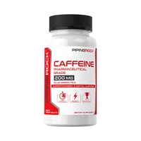 VITAMINA PIPINGROCK CAFFEINE PLUS GREEN TEA 200MG 100 COMPRIMIDOS