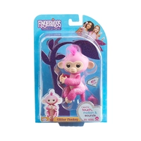 FIGURA INTERACTIVA FINGERLINGS GLITTER MONKEY ROSE 3764