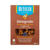 PASTA DE CECCO INTEGRALE FUSILLI N°34 500GR