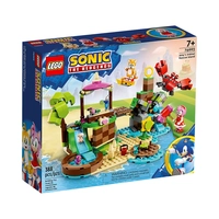 BRINQUEDO DE CONSTRUÇÃO LEGO SONIC THE HEDGEHOG AMY'S ANIMAL RESCUE ISLAND 76992 388 PEÇAS