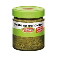 SALSA D´AMICO PESTO ALLA GENOVESE WITHOUT GARLIC 130GR