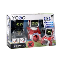 KIT DE JUEGO SILVERLIT YCOO KICKABOT GAME EDITION 3 EN 1 88549