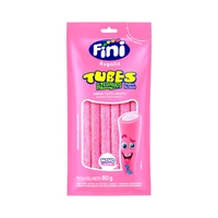 GOMITAS FINI REGALIZ TUBES TUTTI FRUTI ÁCIDO 80GR