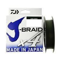 HILO DE PESCA DAIWA J-BRAID 4X 13.60KG 0.25MM 270M GREEN