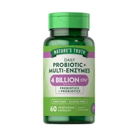 Probiotic + Enzymes Nature's Truth 60 capsulas