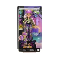 MUÑECA MATTEL MONSTER HIGH SCARE-ADISE ISLAND CLAWDEEN WOLF HRP67