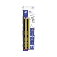 LÁPIZ DE GRAFITO STAEDTLER NORIS 120 120-S BK4D 4 UNIDADES