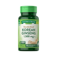 VITAMINAS NATURE'S TRUTH KOREAN GINSENG 75 CÁPSULAS