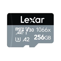 MEMORIA MICRO SD LEXAR PROFESSIONAL 256GB 160-120MB