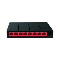 HUB SWITCH MERCUSYS MS108G 8 PUERTOS NEGRO