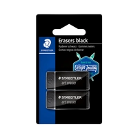 BORRADOR STAEDTLER ERASER BLACK 526B3BK2-C 2 UNIDADES