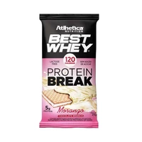 BARRA ATLHETICA PROTEIN BREAK FRUTILLA 25GR