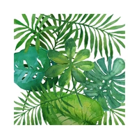 SERVILLETAS DE PAPEL PPD FEUILLES TROPICALES 1333183 33 X 33 CM 20 UNIDADES