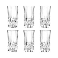 SET DE VASOS RCR ADAGIO 25934020206 400ML 6 PIEZAS