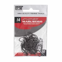 ANZUELO MARINE SPORTS SUPER MARUSEIGO NEGRO NICKEL 14 50PCS