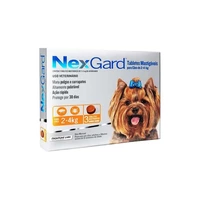 ANTIPARASITARIO NEXGARD SPECTRA 2-4KG 3 TABLETAS