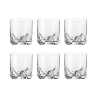 SET DE VASOS PARA WHISKY BOHEMIA TRIO 410ML 6 PIEZAS