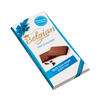 CHOCOLATE THE BELGIAN MILK 80% MENOS DE AZUCAR 100GR