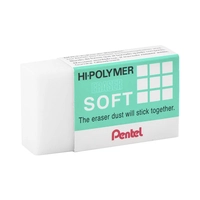 BORRACHA PENTEL HI-POLYMER ERASER SOFT SM/ZES-05E